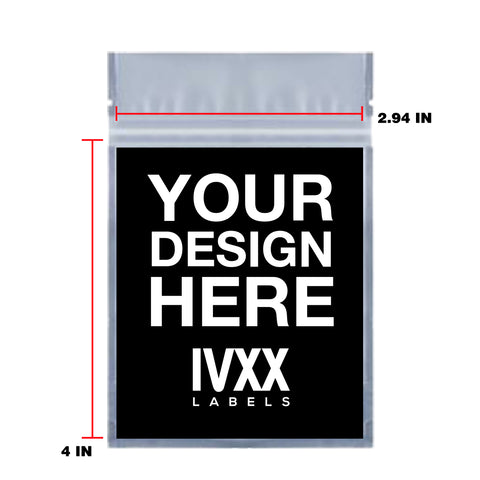 1 Gram Mylar Bag Label