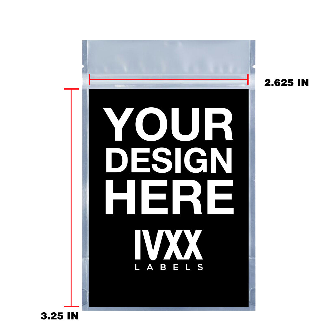 1 Gram Mylar Bag Label