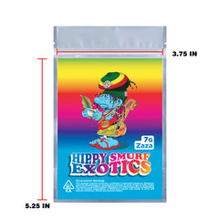 1/4 OZ Mylar Bag Label